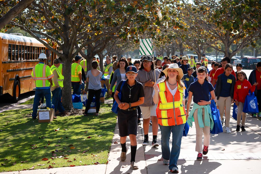 VCPWA NPWW 2017_10 National Public Works Week 2017 -Tour Guide showing the students around.