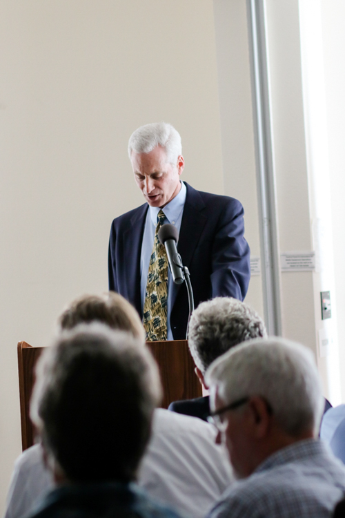 David Jackson speaking at the SOA 2018.