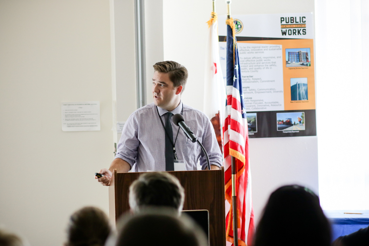 Matthew Maechler speaking at the SOA 2018. Matthew Maechler speaking at the SOA 2018.