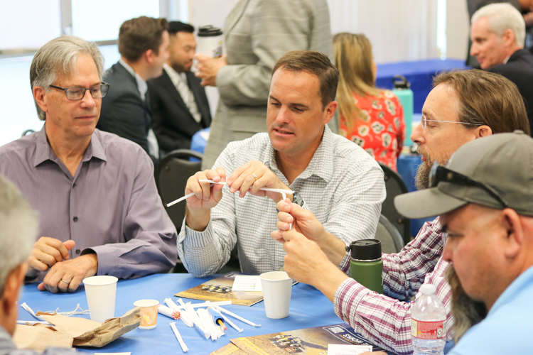 Building a bridge at the SOA 2018. Building a bridge at the SOA 2018.