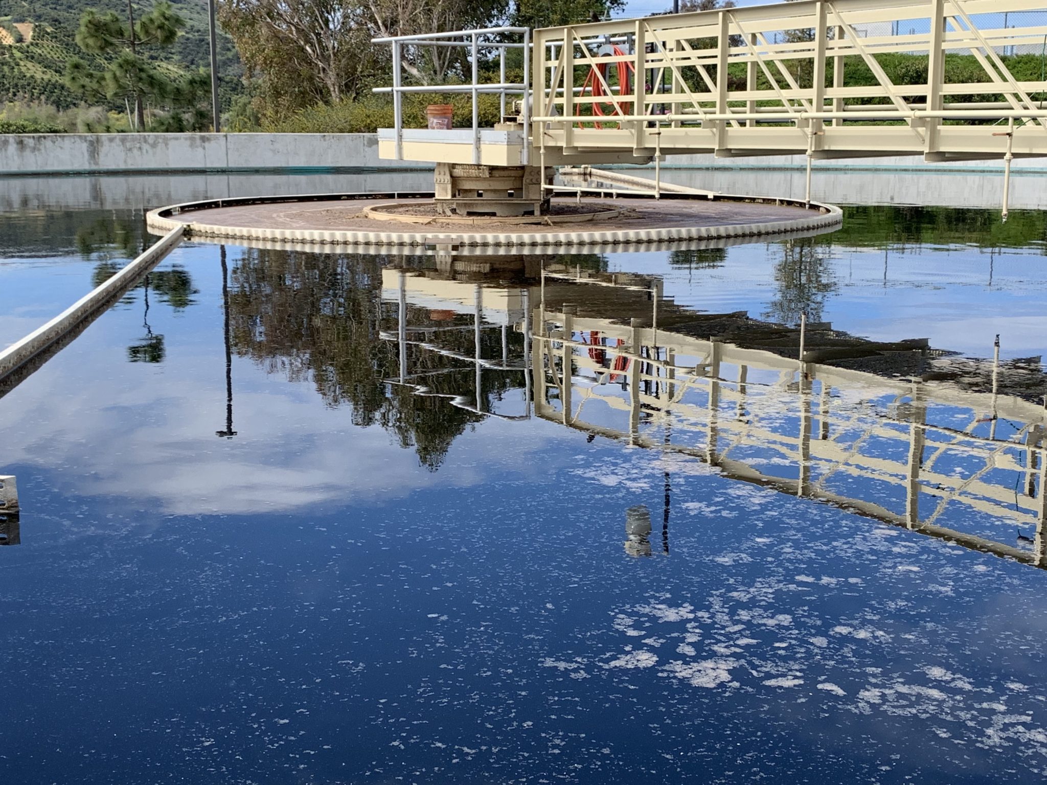 Water Pool Moorpark Water Treatment Plant