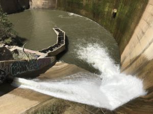 Draining of Matilija