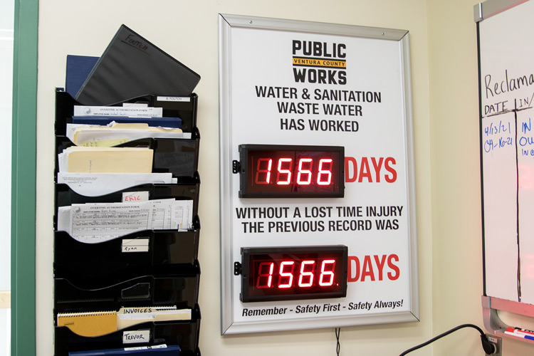 CELEBRATING NO LOST WORKDAYS