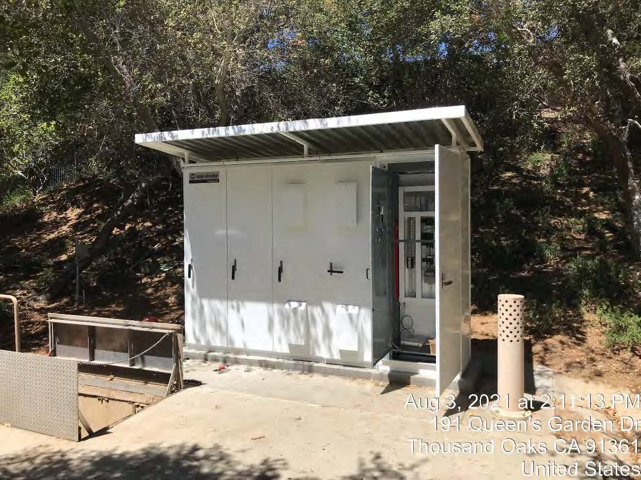 Zone II Booster Pump Station, after