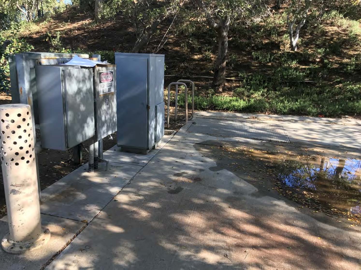 Zone II Booster Pump Station, before