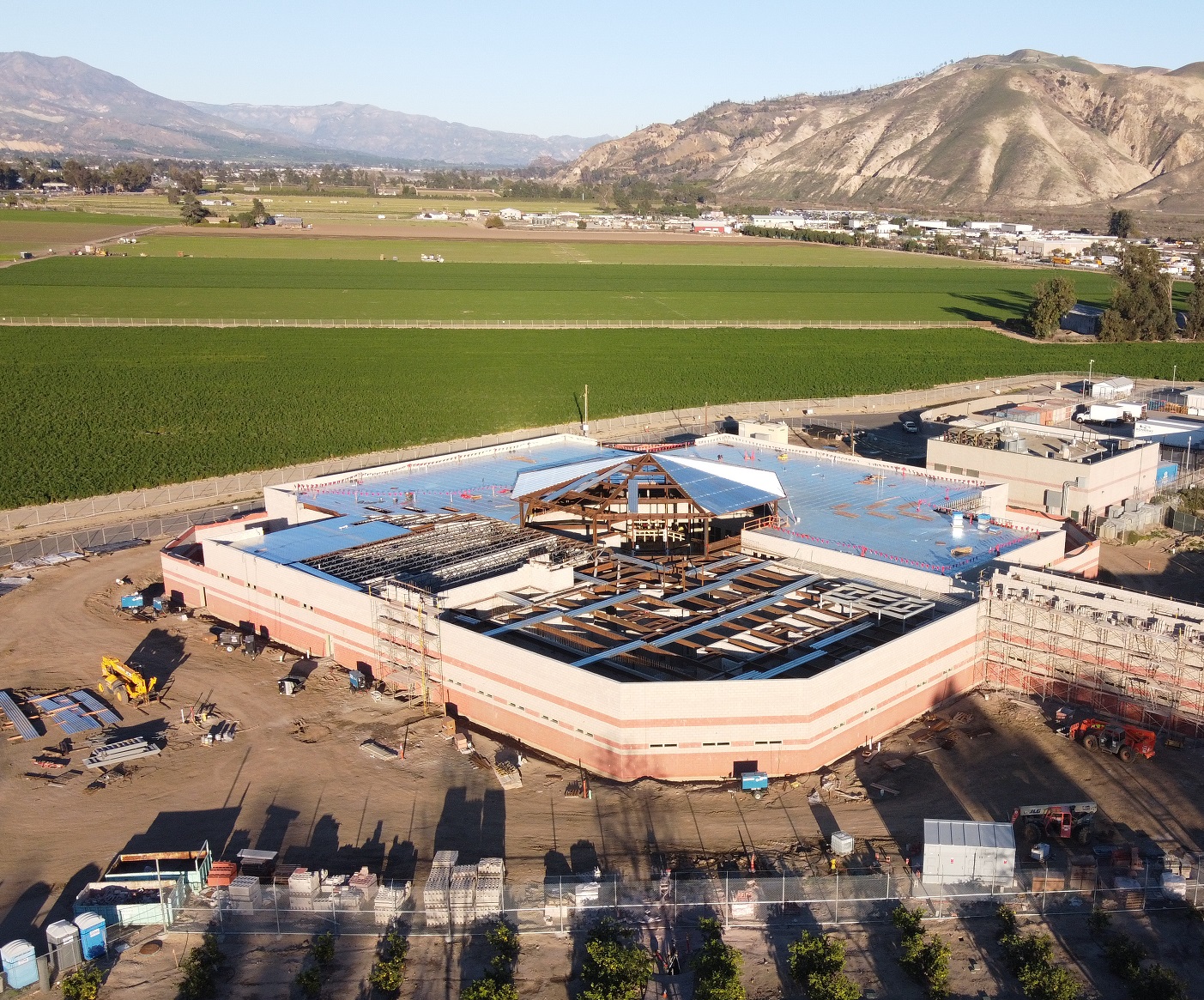 Todd Road Jail Ventura County Todd Road Jail Health and Programing Unit construction